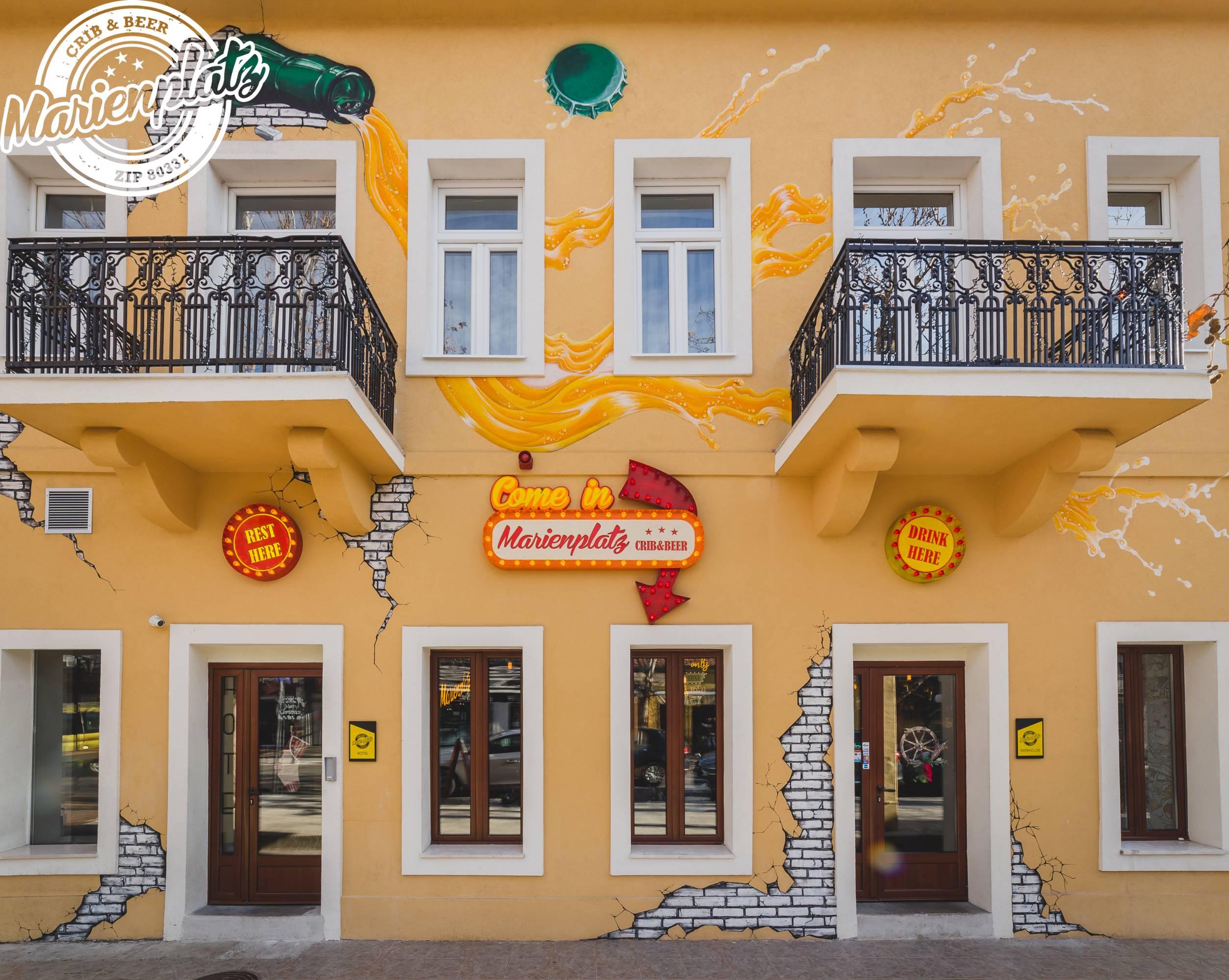 Hotel Marienplatz Podgorica Exterior photo